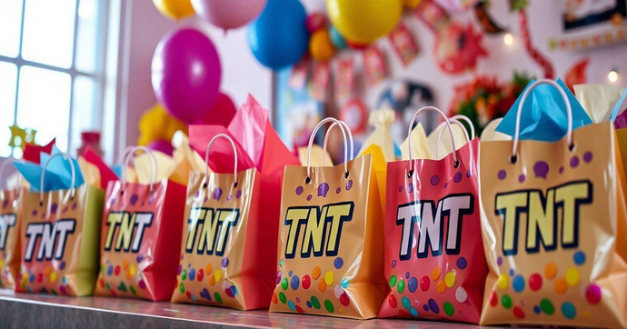 Sacolinha de TNT Personalizada para Festas