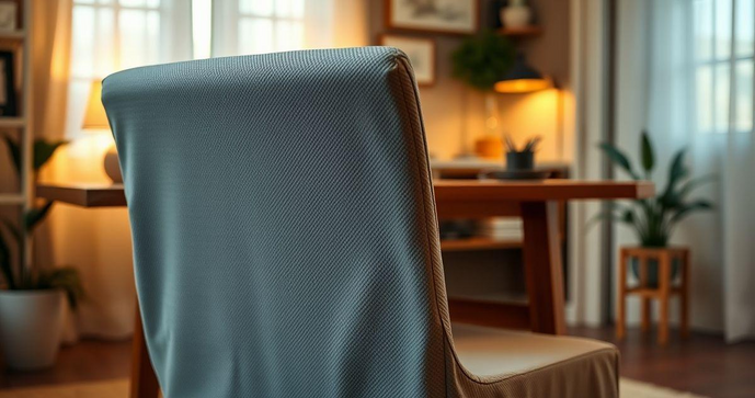 Capa impermeável para cadeira de jantar: proteção e estilo para sua decoração