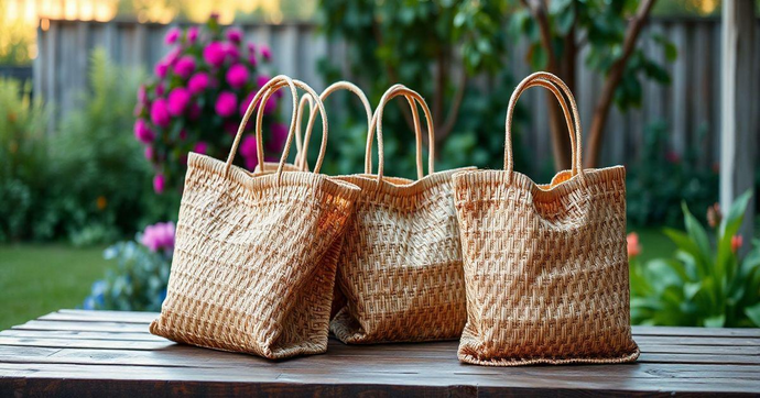 Sacolas de ráfia: 7 Vantagens que Você Precisa Conhecer
