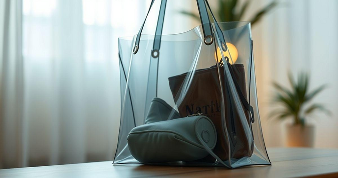 Sacola PVC Cristal: Estilo e Resistência