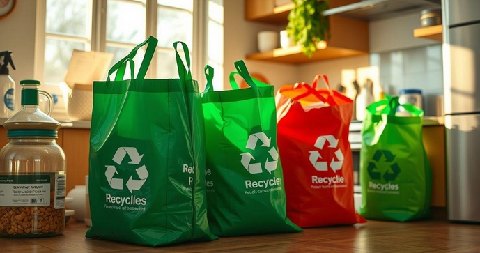 Saco para reciclagem como escolher e utilizar corretamente