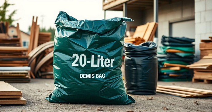 Saco de Entulho 20 Litros: A Solução Prática para Suas Obras e Limpezas