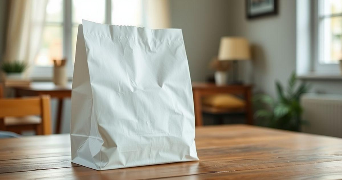 Sacola de papel branco: escolha sustentável para o seu negócio