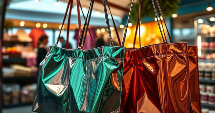 Sacola TNT laminado metalizado: Versatilidade e Elegância para Suas Compras