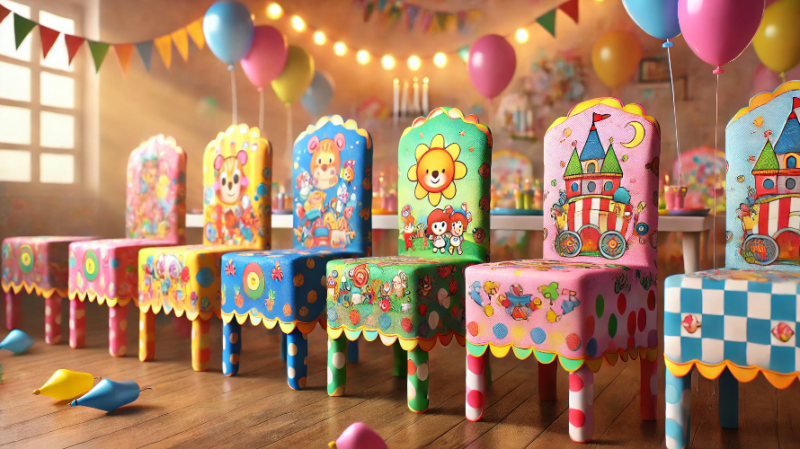Vantagens de uma capa de cadeira para festa infantil